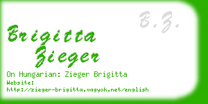 brigitta zieger business card